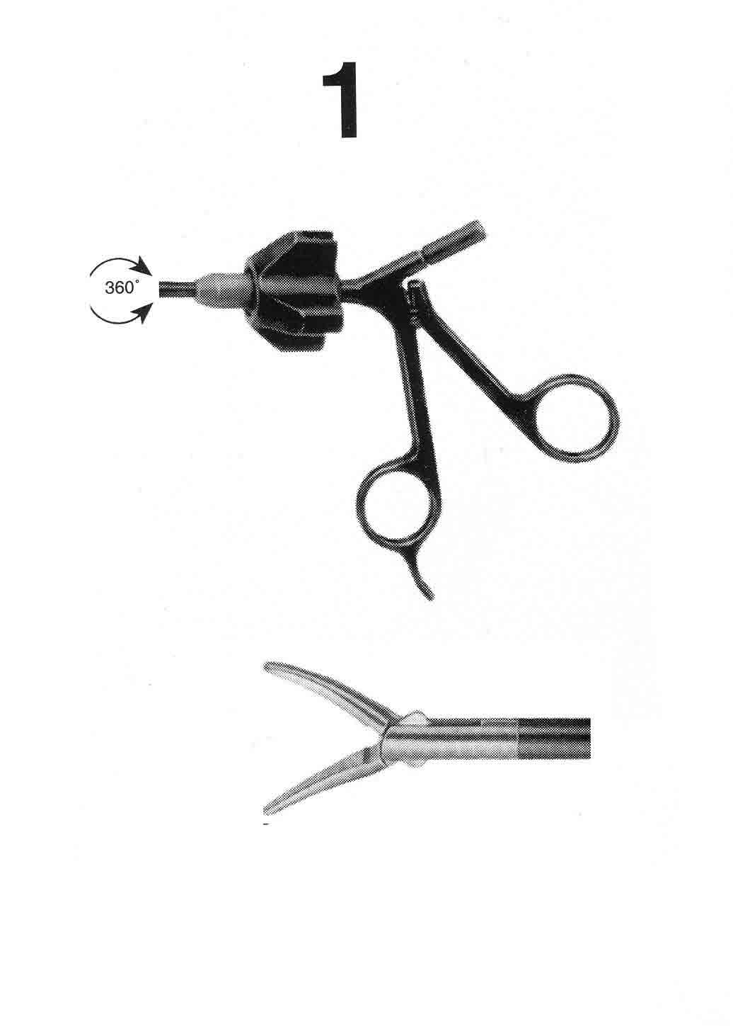 LAPARASKOPİK KAVRAMA FORSEPS ÇAP : 5 MM